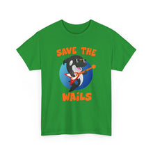 Load image into Gallery viewer, Save the Wails - Unisex Heavy Cotton Tee
