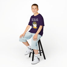 Load image into Gallery viewer, Half the Evil - Pudgy Penguins - Kids Heavy Cotton Tee
