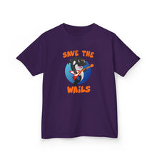 Load image into Gallery viewer, Save the Wails - Kids Heavy Cotton Tee
