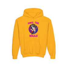 Load image into Gallery viewer, Save the Wails - Youth Heavy Blend Hooded Sweatshirt

