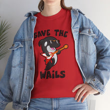 Load image into Gallery viewer, Save the Wails - Unisex Heavy Cotton Tee
