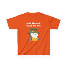 Load image into Gallery viewer, Half the Evil - Pudgy Penguins - Kids Heavy Cotton Tee
