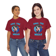 Load image into Gallery viewer, Save the Wails - Unisex Heavy Cotton Tee
