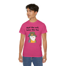 Load image into Gallery viewer, Half the Evil - Pudgy Penguins - Unisex Ultra Cotton Tee
