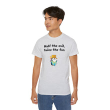 Load image into Gallery viewer, Half the Evil - Lil Pudgys - Unisex Ultra Cotton Tee
