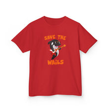 Load image into Gallery viewer, Save the Wails - Kids Heavy Cotton Tee

