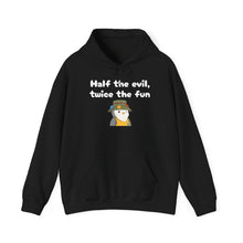 Load image into Gallery viewer, Half the Evil - Pudgy Penguins - Unisex Hooded Sweatshirt
