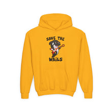 Load image into Gallery viewer, Save the Wails - Youth Heavy Blend Hooded Sweatshirt
