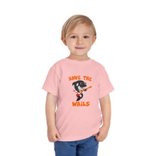 Load image into Gallery viewer, Save the Wails - Toddler Short Sleeve Tee
