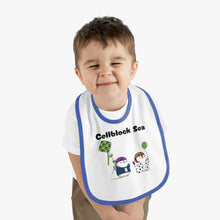 Load image into Gallery viewer, Cellblock Sea - Lil Pudgys - Baby Jersey Bib
