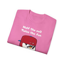 Load image into Gallery viewer, Half the Evil - Pudgy Penguins - Unisex T-Shirt
