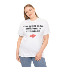 Load image into Gallery viewer, Vitamin IQ - Unisex Heavy Cotton Tee
