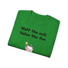 Load image into Gallery viewer, Half the Evil - Lil Pudgys - Unisex Ultra Cotton Tee
