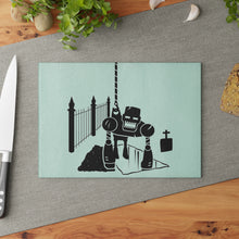 Load image into Gallery viewer, Dumbassador - Glass Cutting Board
