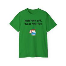 Load image into Gallery viewer, Half the Evil - Lil Pudgys - Unisex Ultra Cotton Tee
