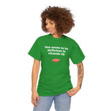 Load image into Gallery viewer, Vitamin IQ - Unisex Heavy Cotton Tee
