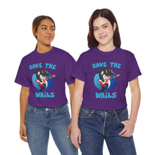 Load image into Gallery viewer, Save the Wails - Unisex Heavy Cotton Tee
