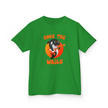 Load image into Gallery viewer, Save the Wails - Kids Heavy Cotton Tee
