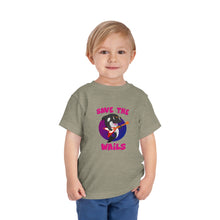 Load image into Gallery viewer, Save the Wails - Toddler Short Sleeve Tee
