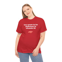 Load image into Gallery viewer, Vitamin IQ - Unisex Heavy Cotton Tee
