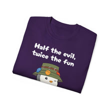 Load image into Gallery viewer, Half the Evil - Pudgy Penguins - Unisex Ultra Cotton Tee
