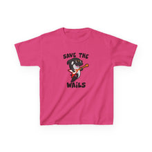 Load image into Gallery viewer, Save the Wails - Kids Heavy Cotton Tee
