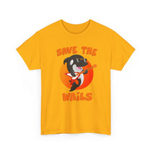 Load image into Gallery viewer, Save the Wails - Unisex Heavy Cotton Tee
