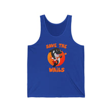 Load image into Gallery viewer, Save the Wails - Unisex Jersey Tank
