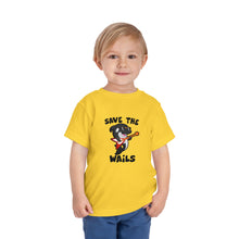 Load image into Gallery viewer, Save the Wails - Toddler Short Sleeve Tee
