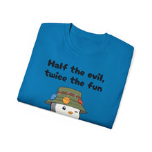 Load image into Gallery viewer, Half the Evil - Pudgy Penguins - Unisex Ultra Cotton Tee
