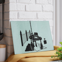 Load image into Gallery viewer, Dumbassador - Glass Cutting Board
