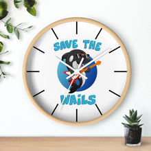 Load image into Gallery viewer, Save the Wails - Wall clock
