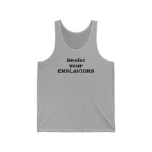 Load image into Gallery viewer, ENSLAVIORS - Unisex Jersey Tank
