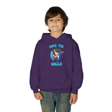 Load image into Gallery viewer, Save the Wails - Youth Heavy Blend Hooded Sweatshirt
