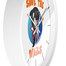 Load image into Gallery viewer, Save the Wails - Wall clock
