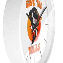 Load image into Gallery viewer, Save the Wails - Wall clock

