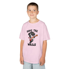 Load image into Gallery viewer, Save the Wails - Kids Heavy Cotton Tee
