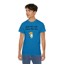 Load image into Gallery viewer, Half the Evil - Lil Pudgys - Unisex Ultra Cotton Tee
