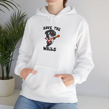 Load image into Gallery viewer, Save the Wails - Unisex Heavy Blend Hooded Sweatshirt
