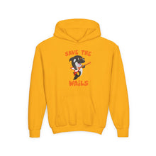 Load image into Gallery viewer, Save the Wails - Youth Heavy Blend Hooded Sweatshirt
