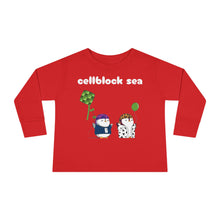 Load image into Gallery viewer, Cellblock Sea - Lil Pudgys - Toddler Long Sleeve Tee
