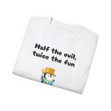 Load image into Gallery viewer, Half the Evil - Lil Pudgys - Unisex Ultra Cotton Tee
