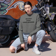 Load image into Gallery viewer, ENSLAVIORS - Empowerment Cropped Sweatshirt - Perfect for Casual Wear, Activism, Self-Expression, Gifts, and Everyday Comfort
