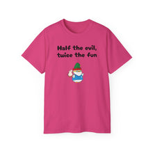 Load image into Gallery viewer, Half the Evil - Lil Pudgys - Unisex Ultra Cotton Tee
