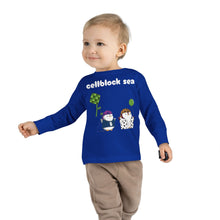 Load image into Gallery viewer, Cellblock Sea - Lil Pudgys - Toddler Long Sleeve Tee
