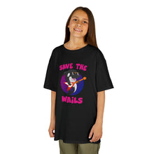 Load image into Gallery viewer, Save the Wails - Kids Heavy Cotton Tee
