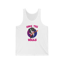 Load image into Gallery viewer, Save the Wails - Unisex Jersey Tank
