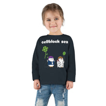 Load image into Gallery viewer, Cellblock Sea - Lil Pudgys - Toddler Long Sleeve Tee
