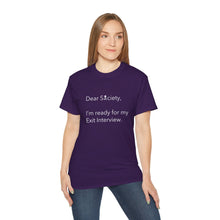 Load image into Gallery viewer, Dear Society - Unisex Ultra Cotton Tee
