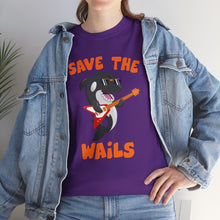 Load image into Gallery viewer, Save the Wails - Unisex Heavy Cotton Tee
